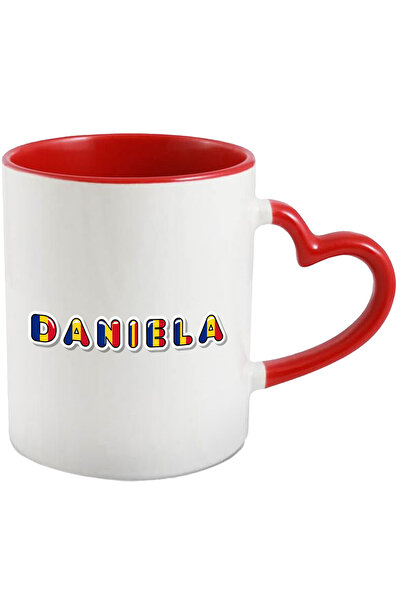 StoryGift Romania Cana Cu Numele Daniela, Romania, Suporter, Steagul Romaniei...