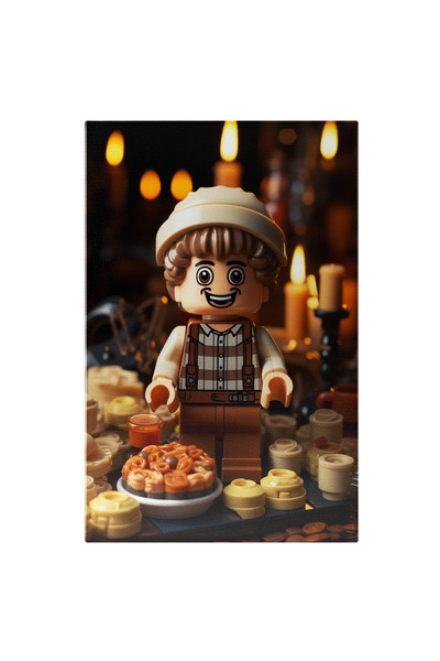 StoryGift Romania Tablou Canvas: Baby Boy Minifigurina Lego Baietel Mic Zambi...