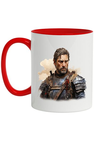 StoryGift Romania Mug With Jamie Lannister, Fictional Character, GoT, Fantasy, Multicolor 330 ml, Ceram, With ,STG