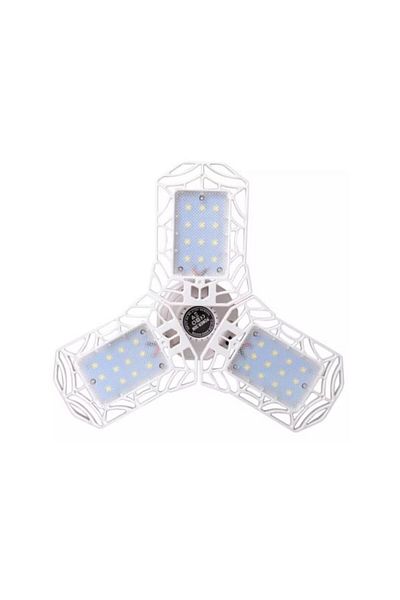 MACVI Macvi® LED Lamp with 3 Mobile Arms, 3000 Lumen, 30W, White, For Workshops, Garages and Workspaces