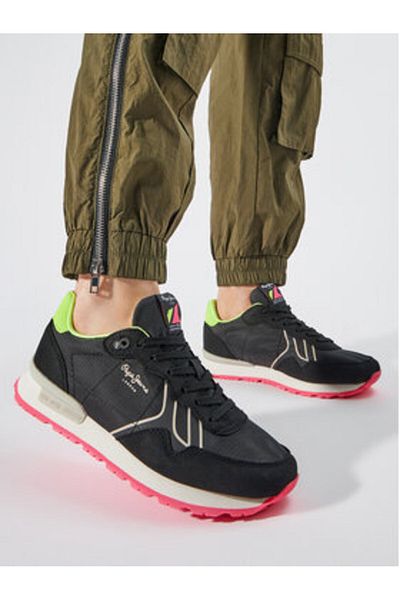 Pepe Jeans adidași de damă PLS40011 negri