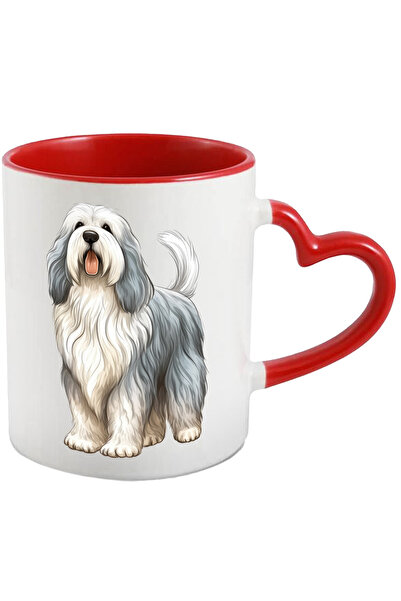 StoryGift Romania Cana cu un catel alb blanos | ilustratie | limba scoasa | c...