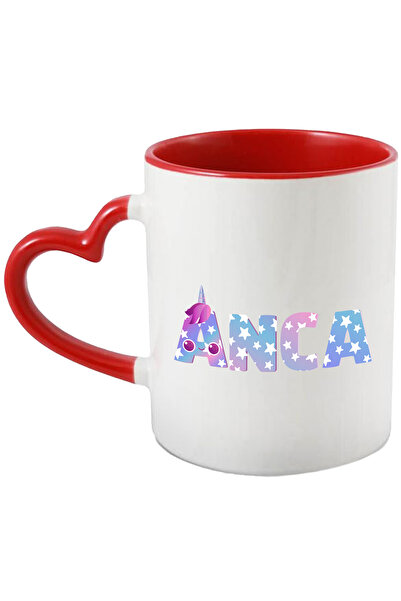 StoryGift Romania Cana Cu Numele Anca, Unicorn, Printesa, Fairytale, Dragut, ...