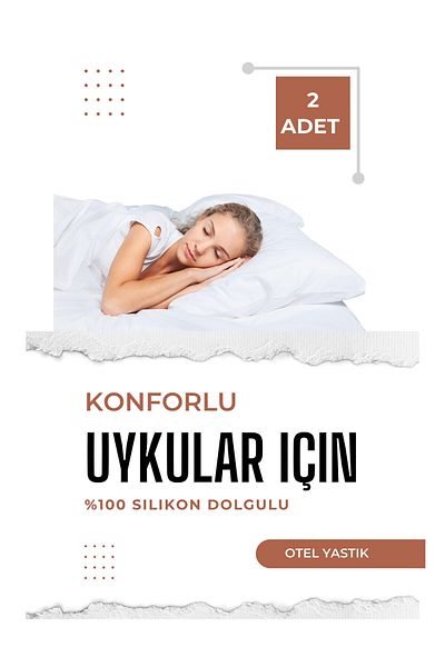 Felluci textile 1600Gram 50X70 Silicone Filled Hotel Comfort Antiallergic Washable and Sweatproof Pillow