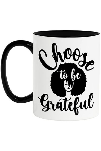 StoryGift Romania Mug with the message in English "Choose to be grateful" - choose to be grateful c, With ,STG