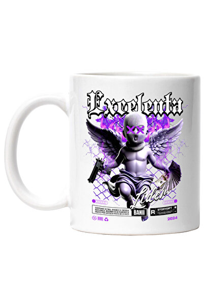 StoryGift Romania Cana Inger cu Bani si Pistol - Excelenta, Lider, 330ml, Cer...