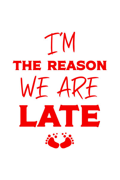 StoryGift Romania Sticker Autocolant 70CM Exterior cu textul "Eu sunt motivul...