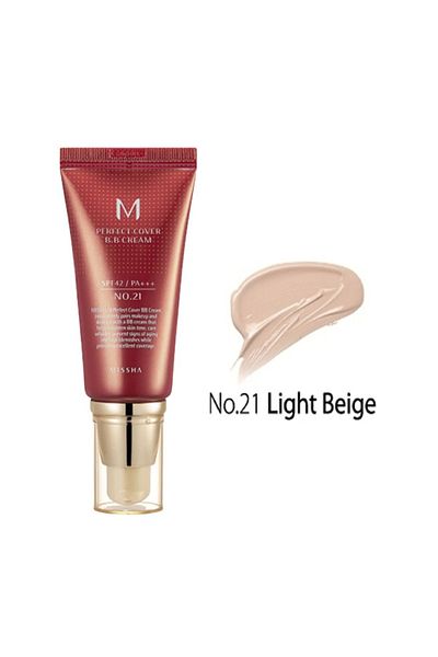 Missha M Perfect Cover Multi-Function BB Cream with Perfect Coverage Ex SPF42/PA+++ No. 27 (50 ml)