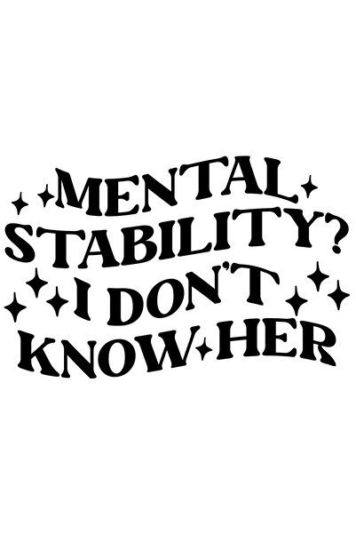 StoryGift Romania Sticker Eticheta 40CM Exterior cu textul "Stabilitate menta...