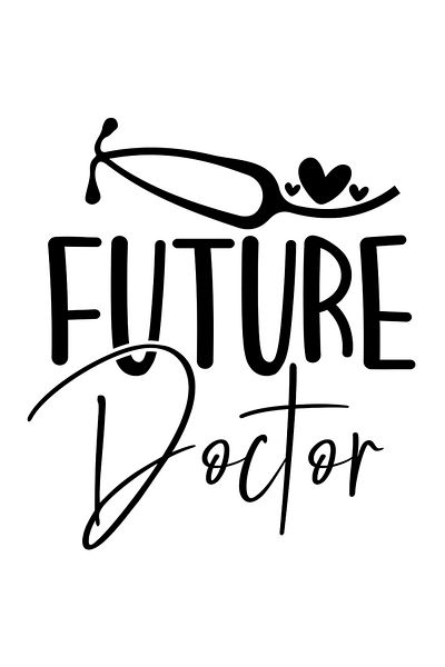 StoryGift Romania Sticker Autocolant 70CM Exterior cu inimioare pentru viitorii doctori , Vinyl Negru, 70 cm