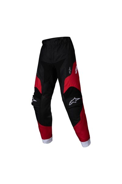 Alpinestars Kid Racer Veil Çocuk Off-Road Pantolonu Siyah Kırmızı