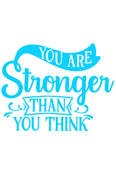 StoryGift Romania Sticker Eticheta 50CM Exterior cu mesajul "Tu esti mai pute...