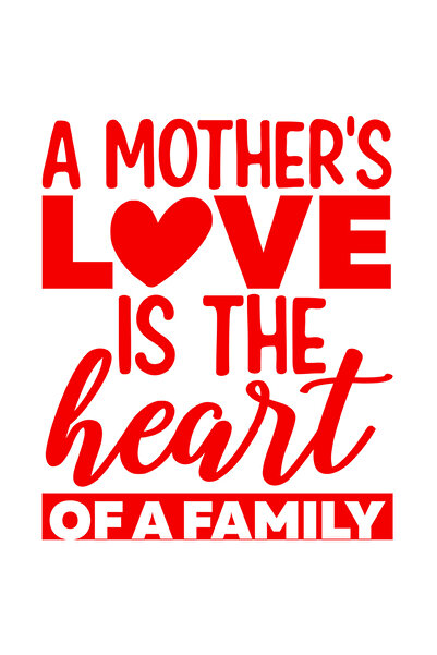 StoryGift Romania Sticker Autocolant 70CM Exterior cu textul "Iubirea unei ma...