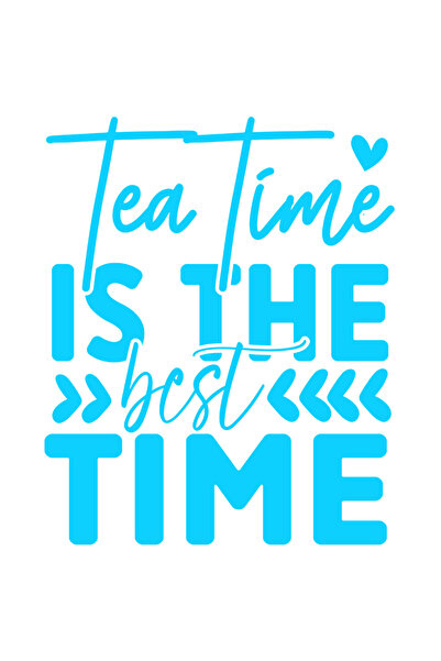 StoryGift Romania Sticker Exterior pentru consumatorii de ceaiuri cu text in limba engleza , Vinyl Albastru,