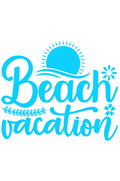 StoryGift Romania Sticker Adeziv 90CM Exterior cu ilustratie de la mare si me...