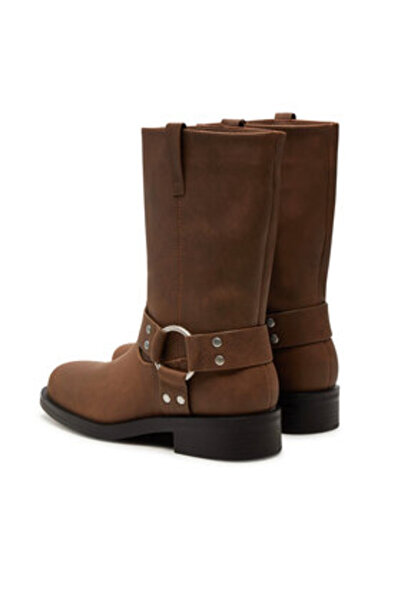 ONLY Shoes ghete de damă până la gleznă 15329812 maro