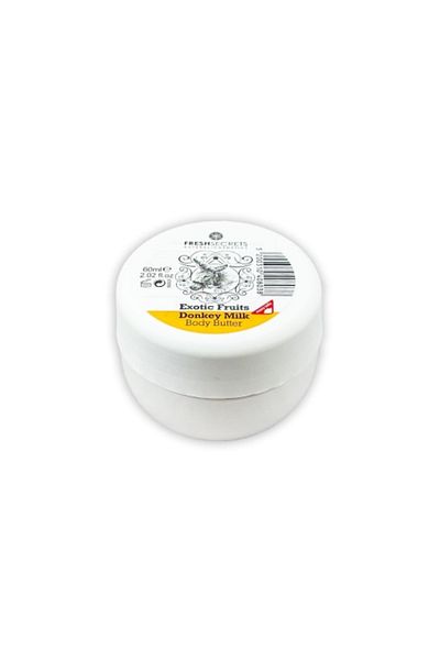 Fresh Secrets Unt de corp cu lapte de măgăriță și extract de fructe exotice, testat dermatologic, 60ml