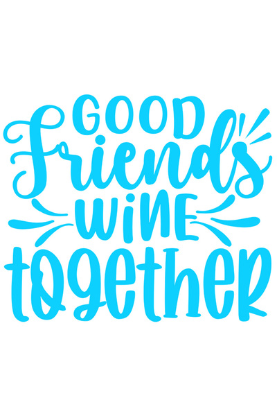 StoryGift Romania Sticker Autocolant 30CM Exterior cu mesajul "Prietenii buni...