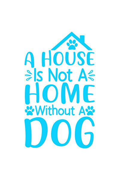 StoryGift Romania Sticker Autocolant 70CM Exterior cu mesajul "A house is not...