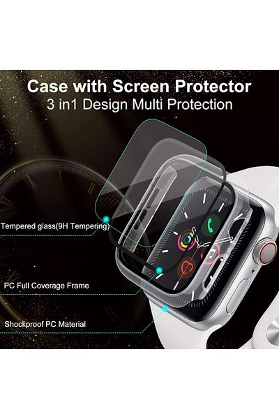 SKYDDAR INNOVATION 360° Ultra-Thin Anti-Shock Protective Case for Honor Watch GS 3, Full Screen - Transparent