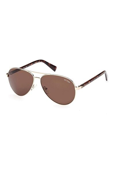 Guess Sunglasses Women Guess GU8279 32E, Metal, Gold, 58 mm