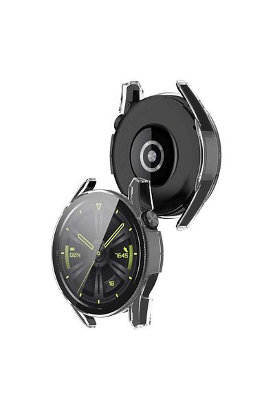 SKYDDAR INNOVATION 360° Ultra-Thin Anti-Shock Protective Case for Huawei Watch GT 3 (42mm), Full Screen - Transparent
