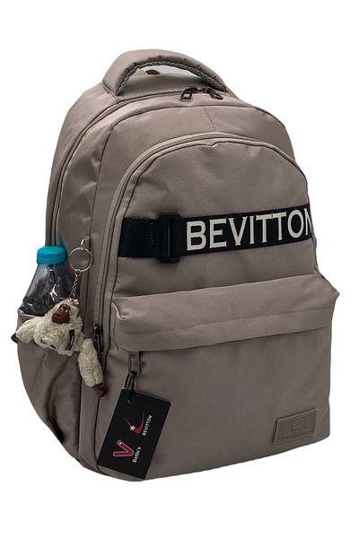 Bevitton Bvt-34200 Mink School Bag Αδιάβροχο ύφασμα Unisex Σχολικό σακίδιο