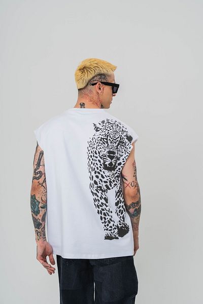 go gang own Αμάνικο μπλουζάκι Pars Oversize