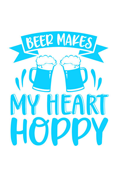 StoryGift Romania Sticker Autocolant 70CM Exterior cu mesajul "Berea imi face...