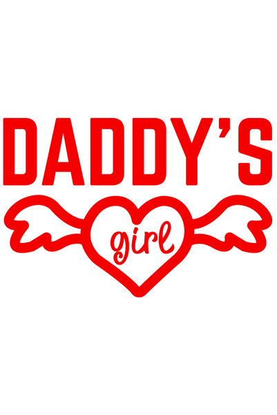 StoryGift Romania Sticker Eticheta 40CM Exterior cu inimioara si textul "Dadd...