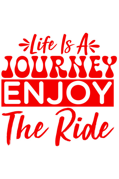 StoryGift Romania Sticker Autocolant 30CM Exterior cu mesajul "Viata e o cala...