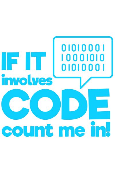 StoryGift Romania Sticker Exterior pentru pasionatii de programare cu mesaj in engleza "If it involves code,