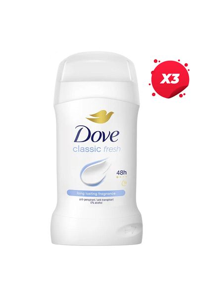 Dove X3 - DOVE ANTIPERSPIRANT STICK 50ML CLASSIC