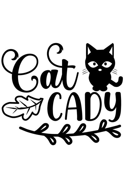 StoryGift Romania Sticker Autocolant 30CM Exterior cu o pisicuta si textul "C...