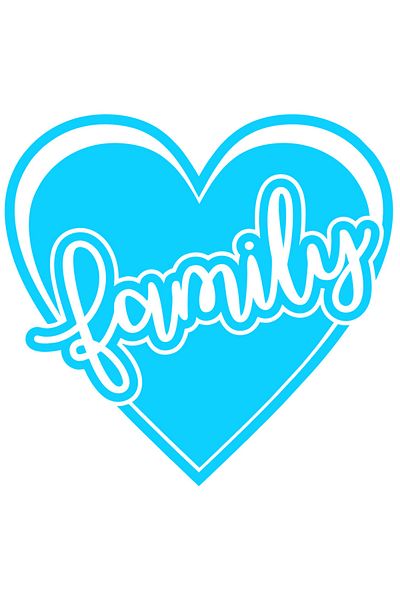 StoryGift Romania Sticker Eticheta 40CM Exterior cu inimioara pentru cei care isi iubesc foarte mult familiile ,