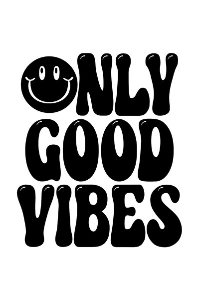 StoryGift Romania Sticker Exterior cu un emoji zambitor si textul "Doar vibra...