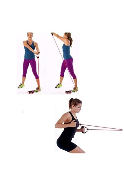 MACVI Set of 5 Macvi® BODY FIT LLQ001-1 Elastic Resistance Bands, Multicolor