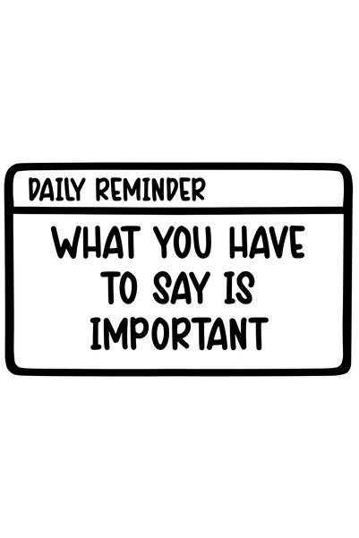 StoryGift Romania Sticker Eticheta 40CM Exterior cu mesaj in engleza "What yo...