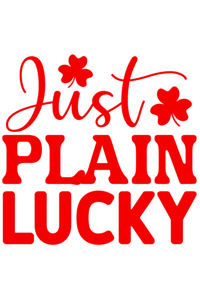 StoryGift Romania Sticker Autocolant 70CM Exterior cu trifoi si textul "Just ...