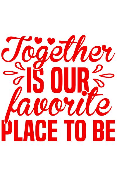 StoryGift Romania Sticker Eticheta 40CM Exterior cu inimioare cu mesajul "Impreuna este locul nostru favorit in
