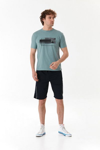 Fulla Moda Elastic Waist Pocket Zippered Shorts