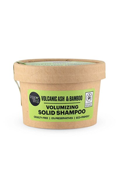 organic shop شامبو مكثف للشعر - رماد بركاني وخيزران 60 جم