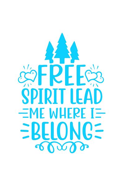 StoryGift Romania Sticker Eticheta 50CM Exterior cu brazi si inimioare cu mesajul "Free spirit, lead me where I