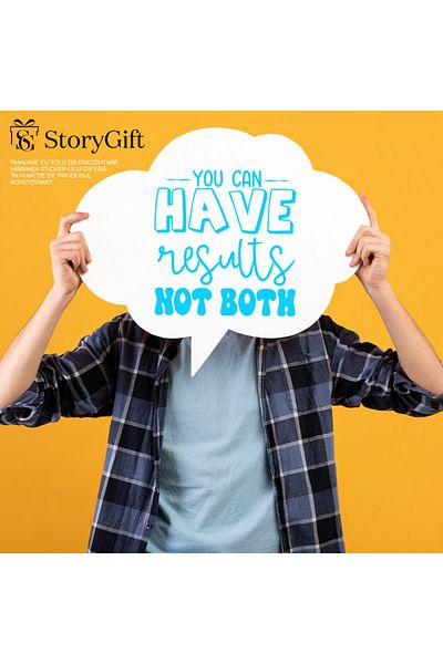 StoryGift Romania Sticker Label 40CM Exterior for those who want to have visible results - training sp