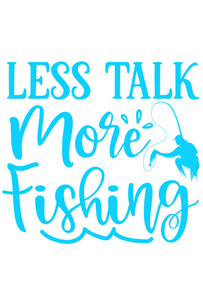 StoryGift Romania Sticker Exterior cu mesajul in engleza "Less talk, more fis...