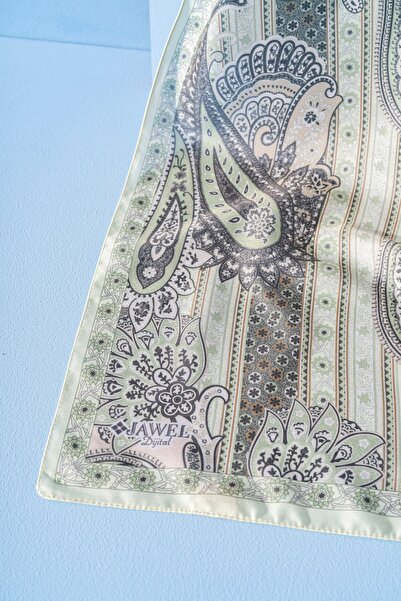 JAWEL Kadın Etnik Desen Soft Şal Adessa