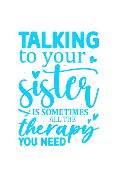 StoryGift Romania Sticker Eticheta 40CM Exterior cu inimioare si mesajul "Discutiile cu sora ta sunt uneori cele