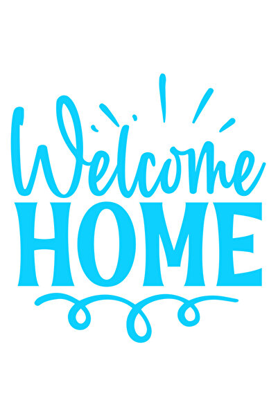 StoryGift Romania Sticker Autocolant 70CM Exterior cu mesaj de bun-venit acas...