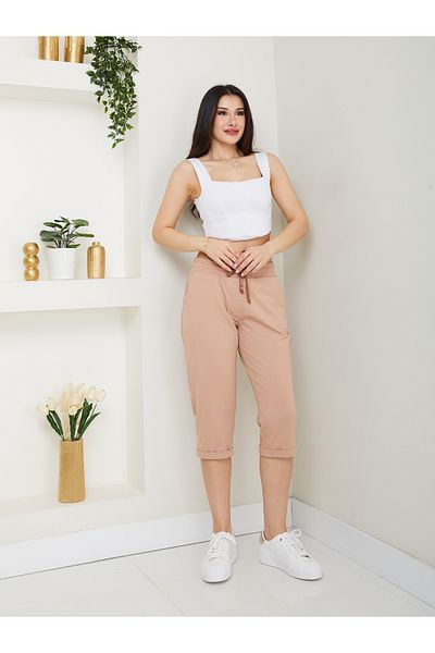 Banadamoda Women's Combed Cotton Capri