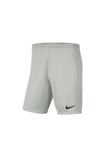 Nike Ανδρικό γκρι σορτς ποδοσφαίρου Dry Park III Bv6855-017